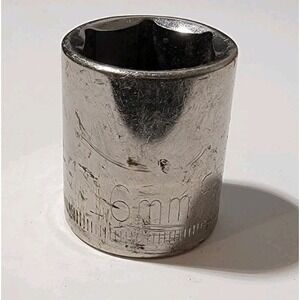 Vintage Craftsman Tools 16mm‎ Socket 3/8" Drive 6 Pt G2 #43570 USA